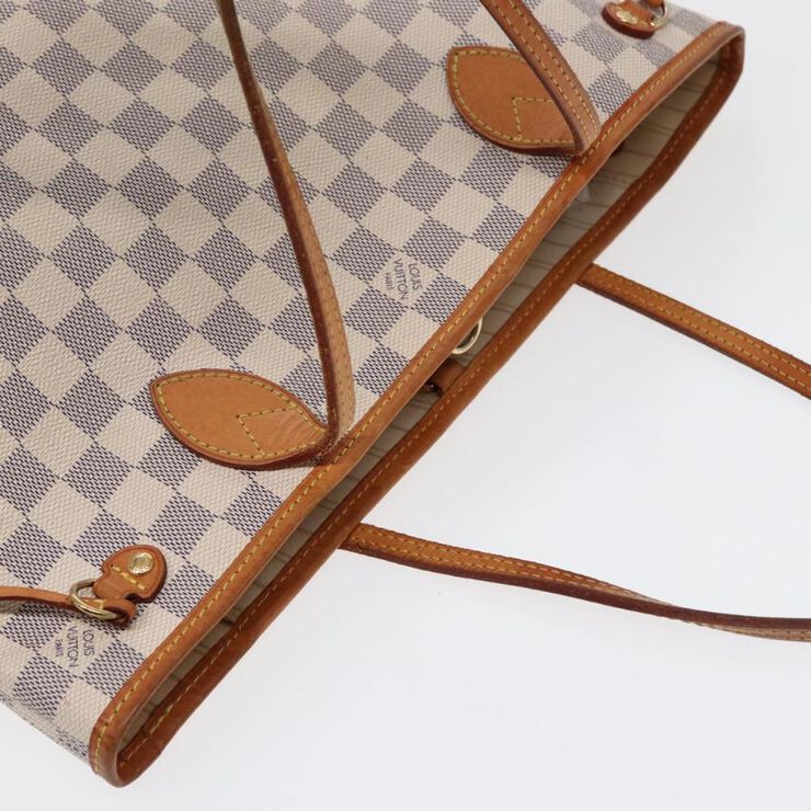 Louis Vuitton Vintage Louis Vuitton Neverfull White