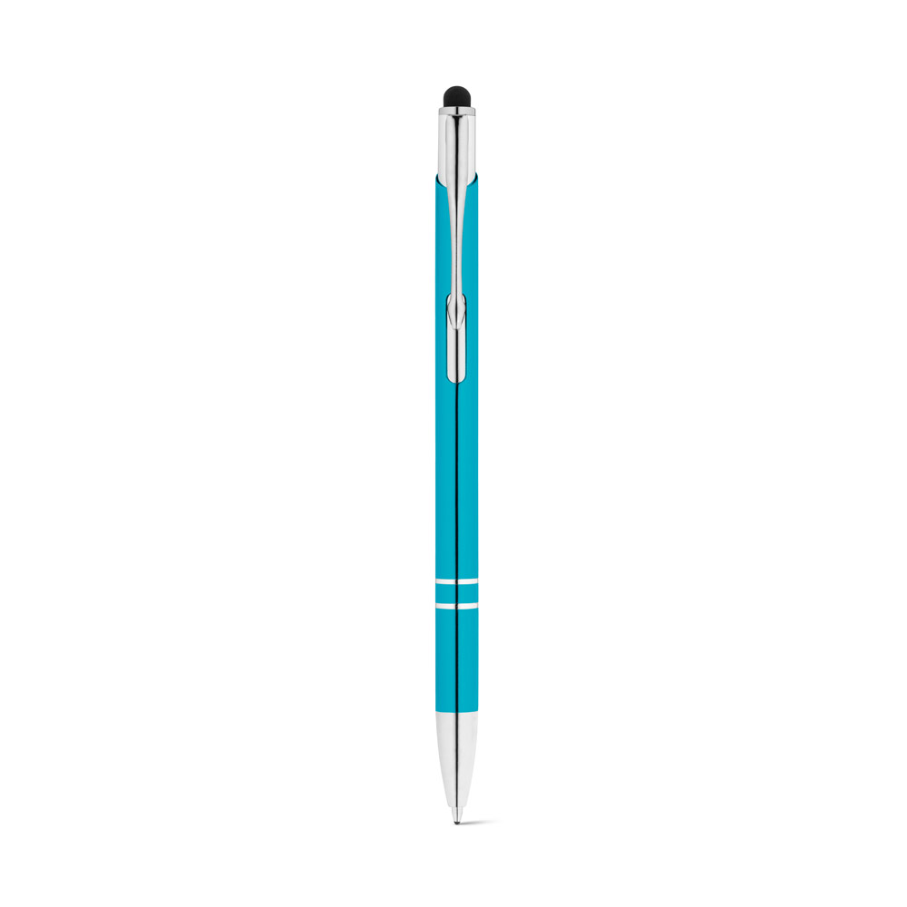 hi!dea 91849 - Stylo en aluminium avec pointe tactile et clip
