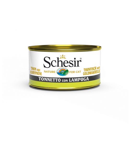 Schesir Kat Blik Ocean - Kattenvoer - Tonijn Makreel 85 g
