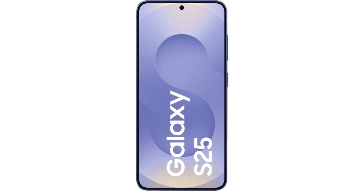 SAMSUNGGalaxy S25 smartphone  (Blauw, 128 GB, Dual-SIM, Android)