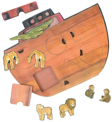 Egmont Toys Puslespill Skogen Noas Ark 7 Brikker
