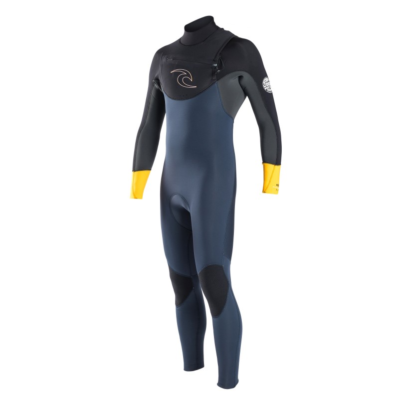 Combinaison Rip Curl Dawn Patrol 5/3 Chest Zip 2017 Neon - The Corner Shop