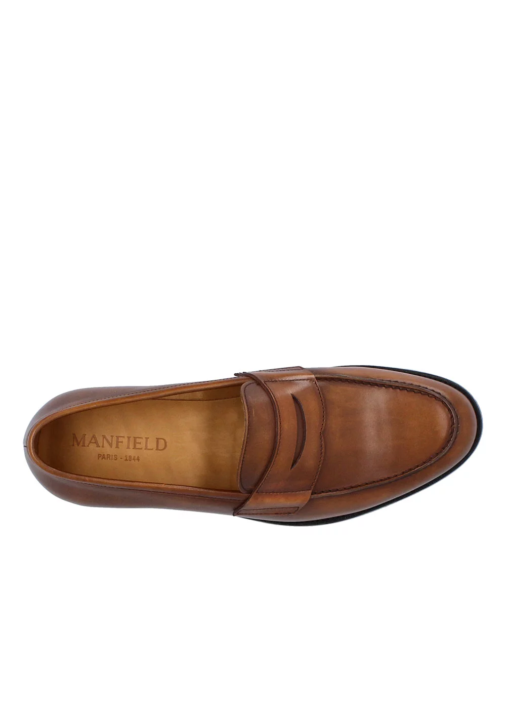 MOCASSIN BRENDISI 2 CUIR GOLD