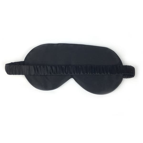 INF Sovemaske i Mulberry silke 2-pakning Sort