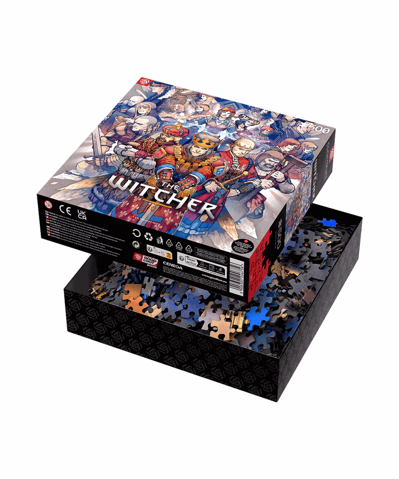Good Loot - Gaming Puzzle: The Witcher Northern Realms (500 pieces)
