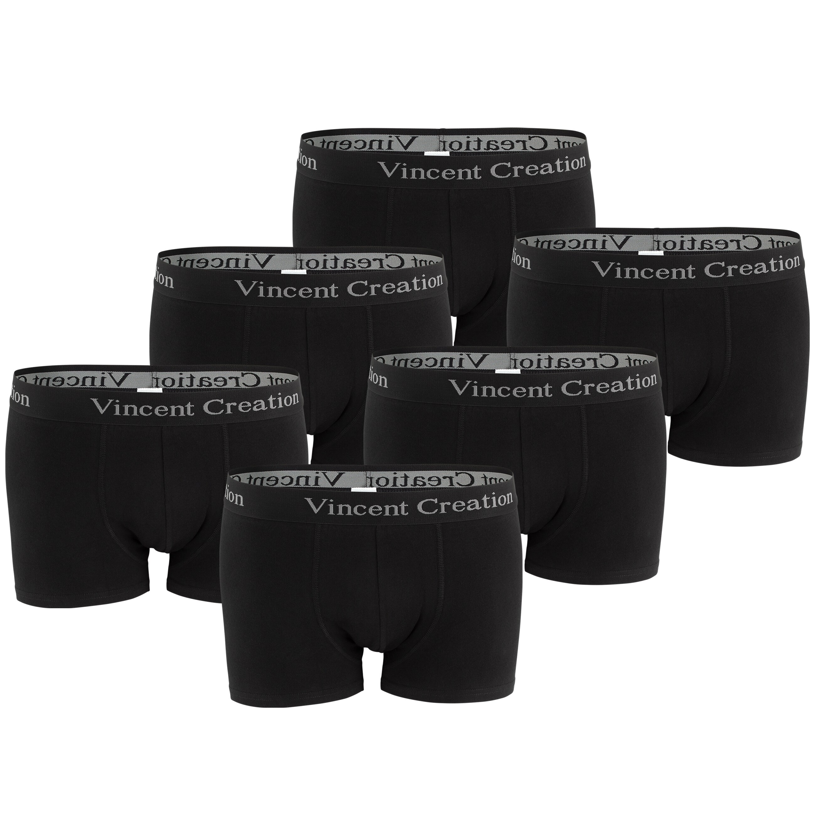 Vincent Creation® Boxershorts-Hipster 6 Stück