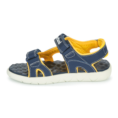 Timberland - PERKINS ROW 2-STRAP - Bleu / Jaune