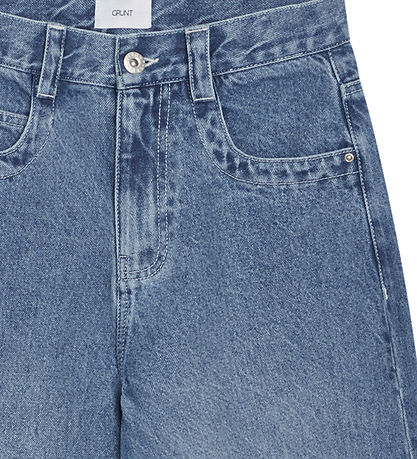 Grønt Jeans - GRVorgar Baggy - Blå