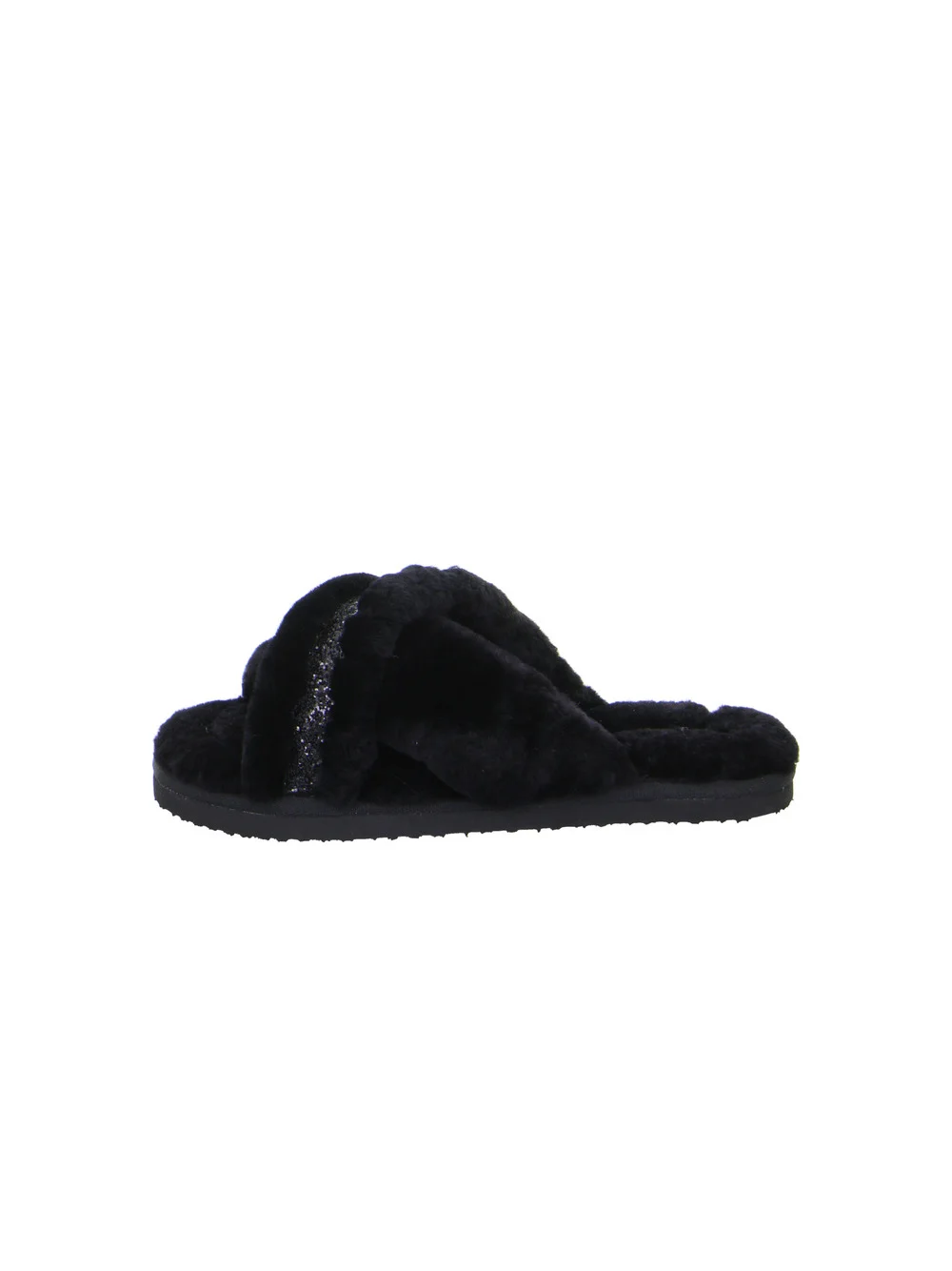 Hausschuh Cosy schwarz
