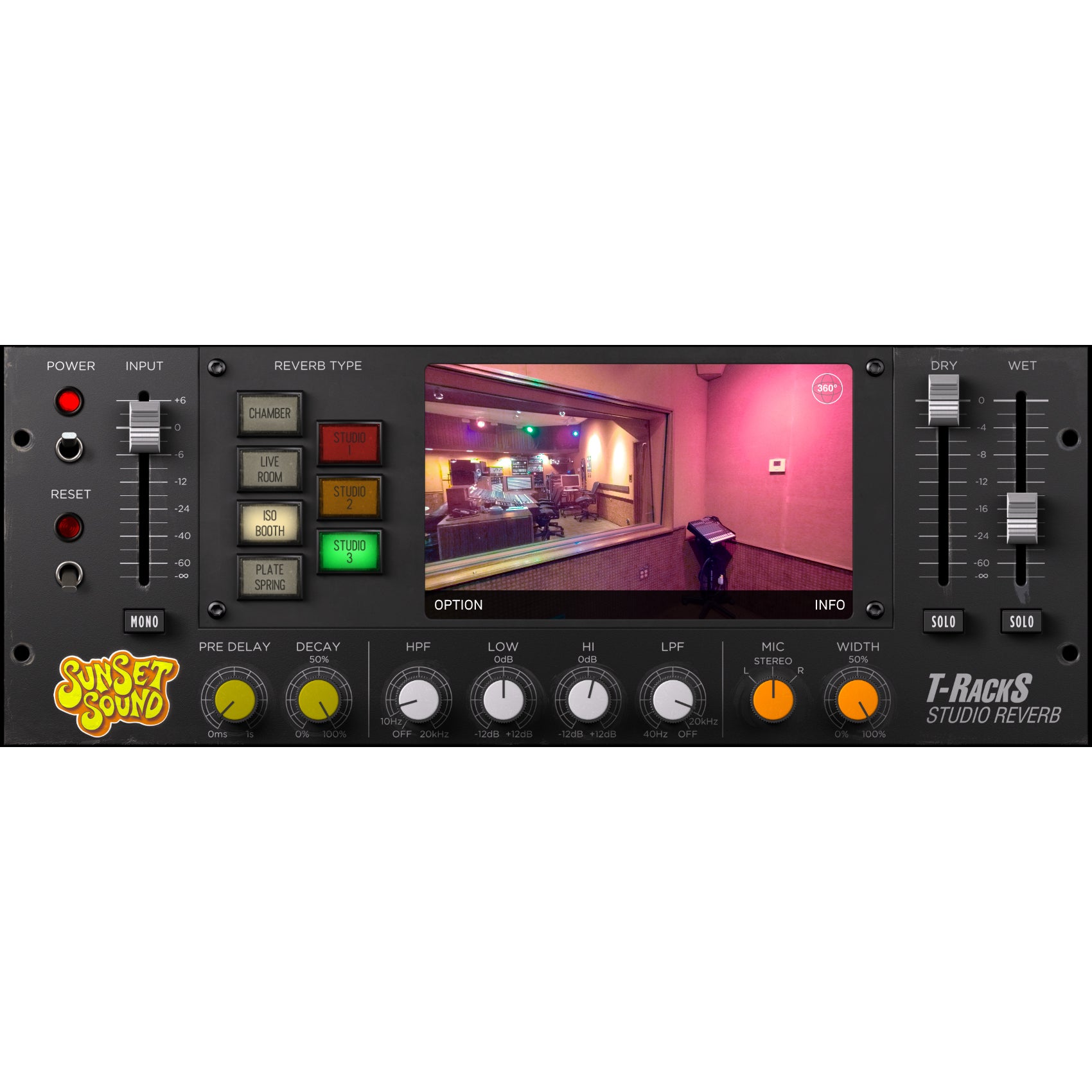 IK Multimedia T-RackS Sunset Sound studio reverb (download)