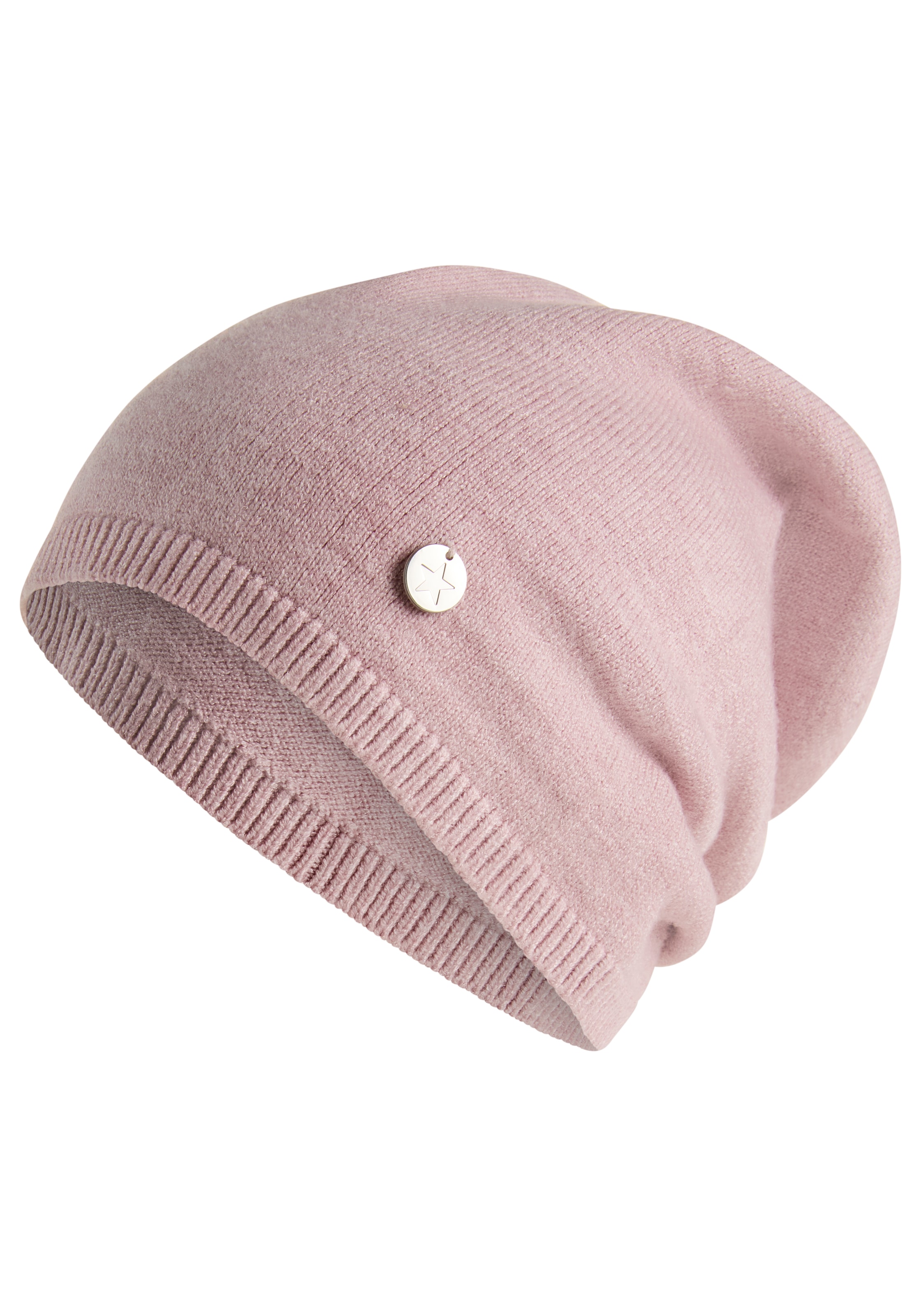 Laura Scott Beanie , mit modischen Rippenabschlüssen - NEW