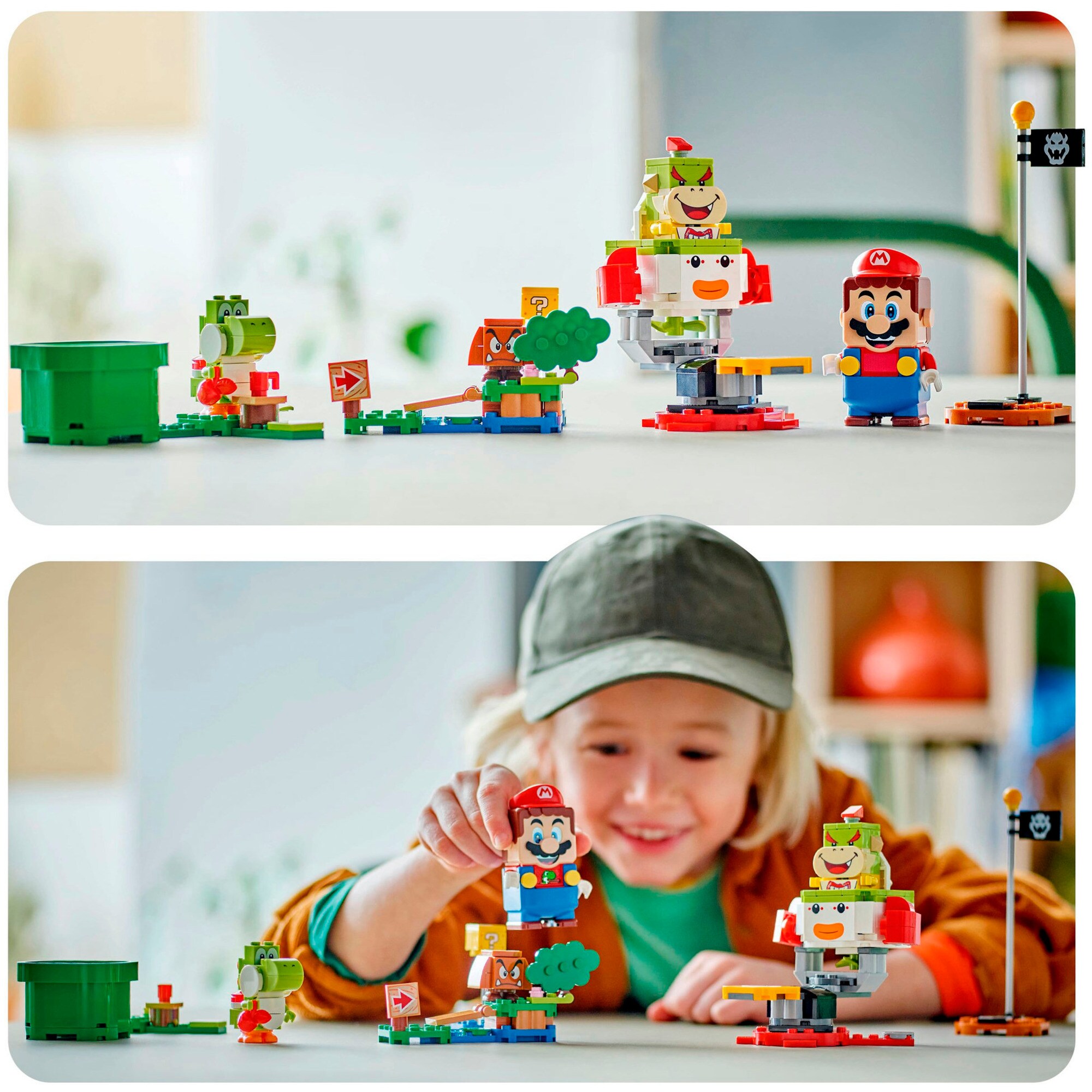 LEGO Konstruktionsspielzeug Super Mario Abenteuer mit dem interaktiven LEGO Mario