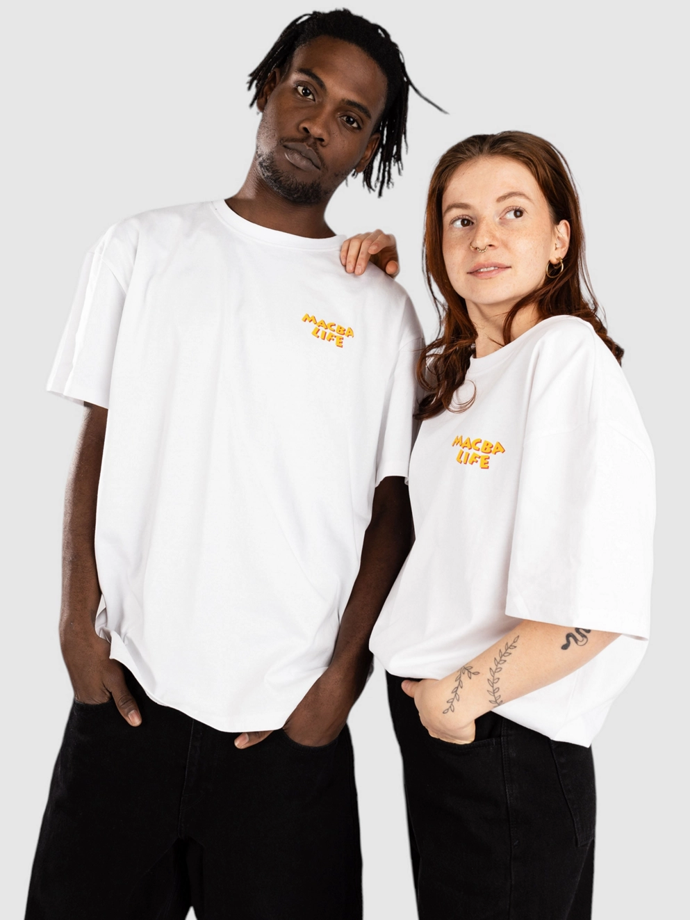 Macba Life Fries T-Shirt white