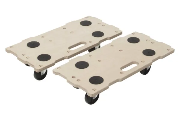 wolfcraft GmbH 2 FT 400, Træ, 8 hjul, 590 mm, 290 mm, 120 mm, 5,25 kg