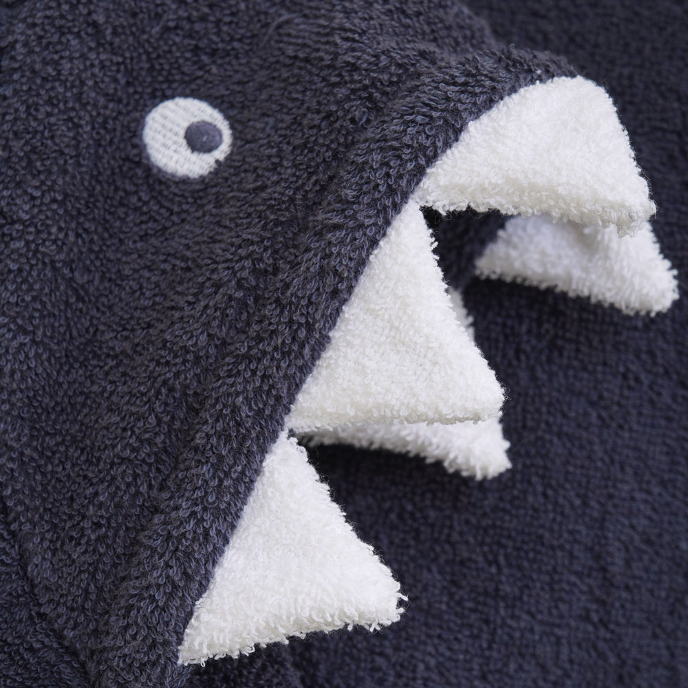 Køb Pippi Odyssey Gray Hooded Badeponcho