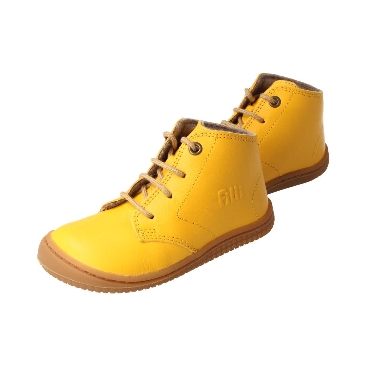 MB4211-F4 mustard SOFT-TOE BIO nappa fleece laces Weite/M