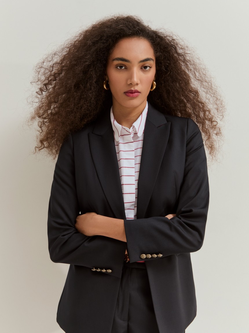 Blazer clássico regular fit