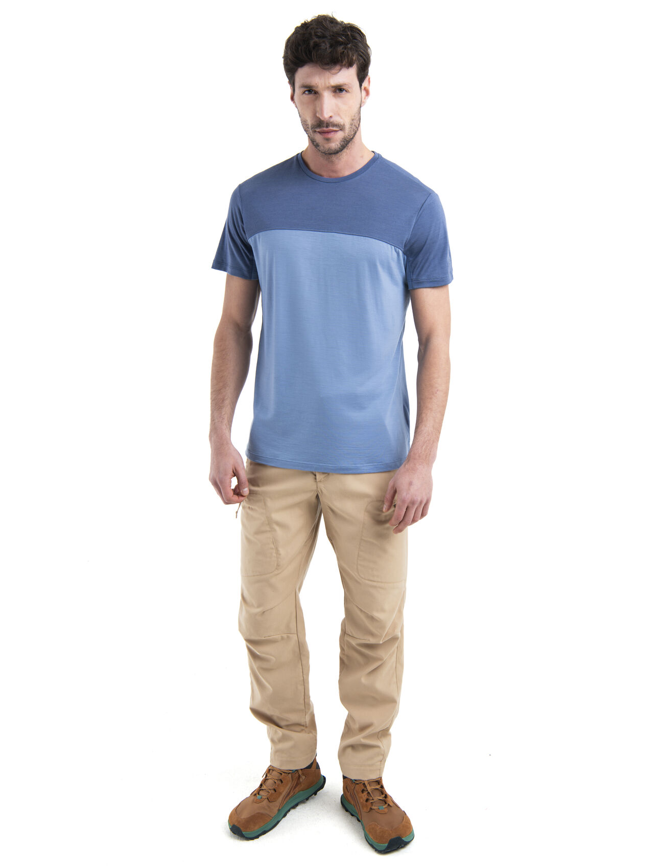 Icebreaker 125 Cool-Lite Merino Blend Sphere 3 SS Tee Kyanite/Dawn