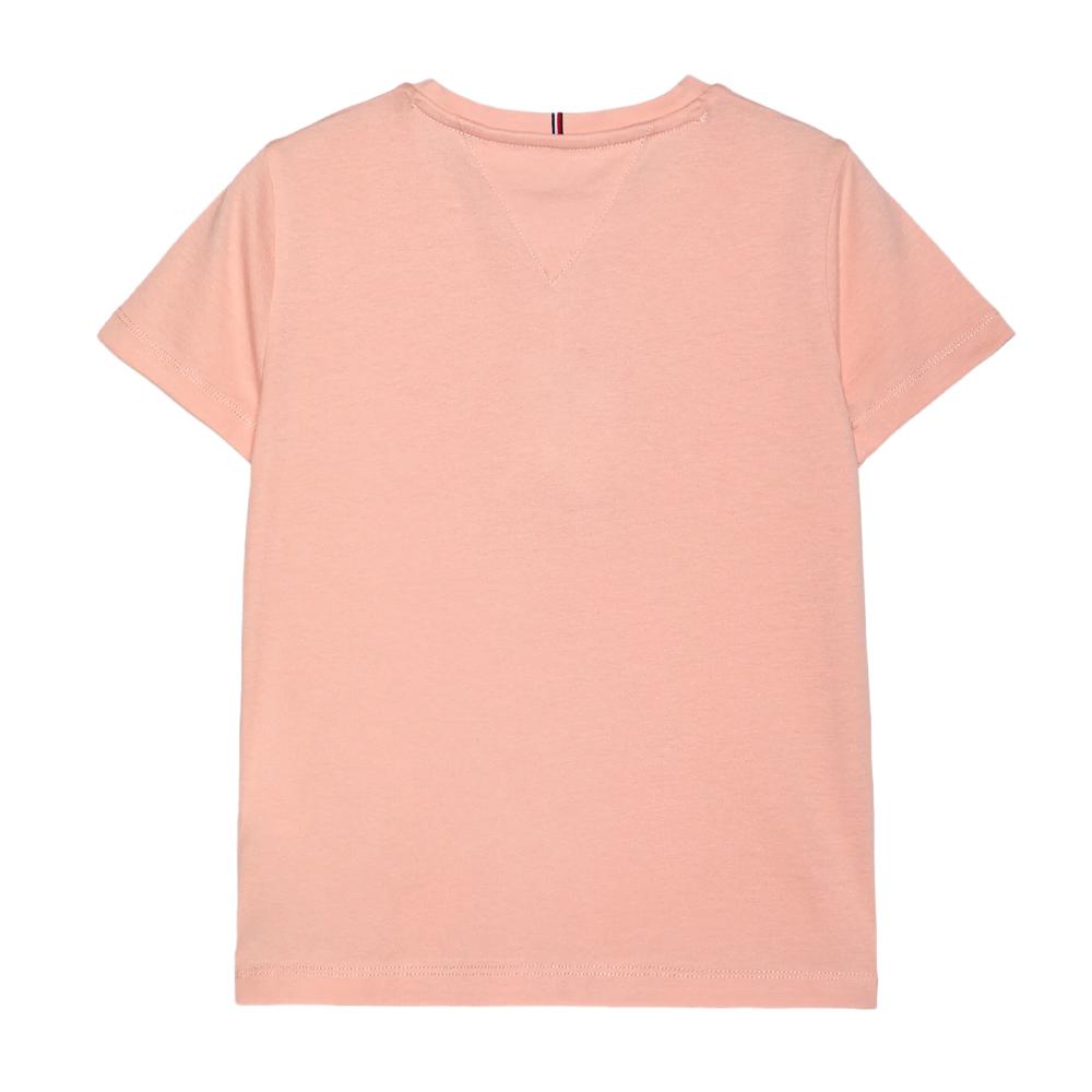 Tommy Hilfiger T-shirt Rose Fille Tommy Hilfiger Hilfiger Foil