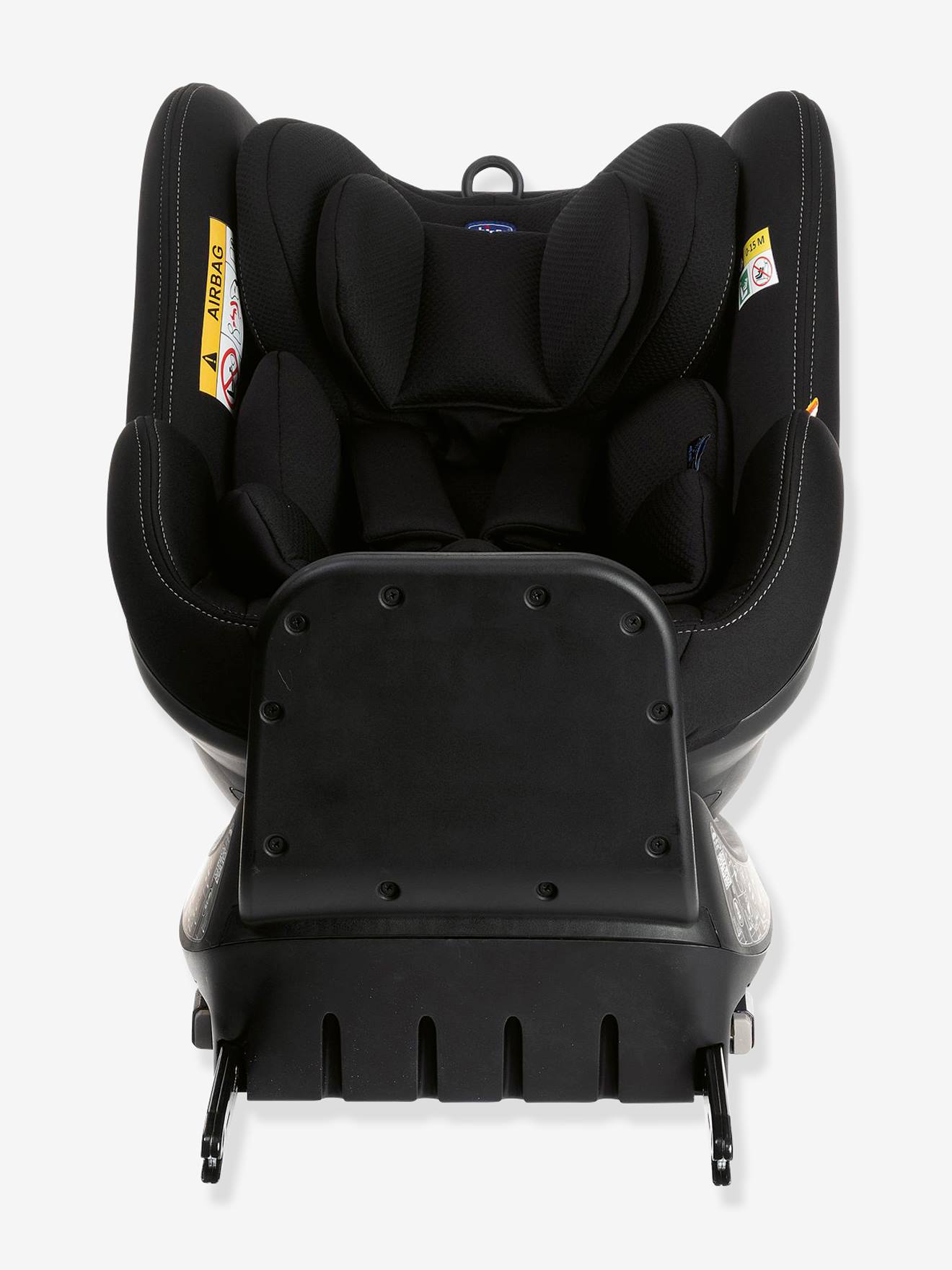 Cadeira auto giratória CHICCO Seat2Fit i-Size, 45 a 105 cm, equivalente ao grupo 0+/1, cinza