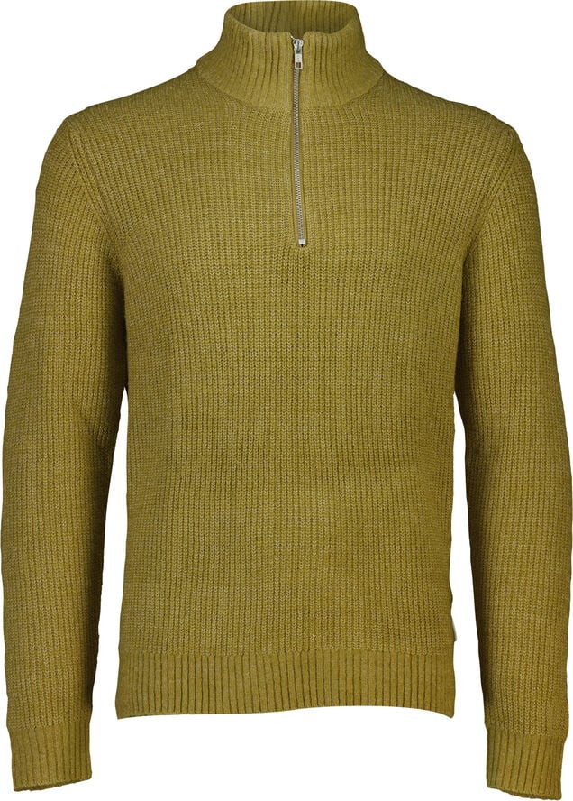 Lindbergh Stand-up collar knit Mid brown