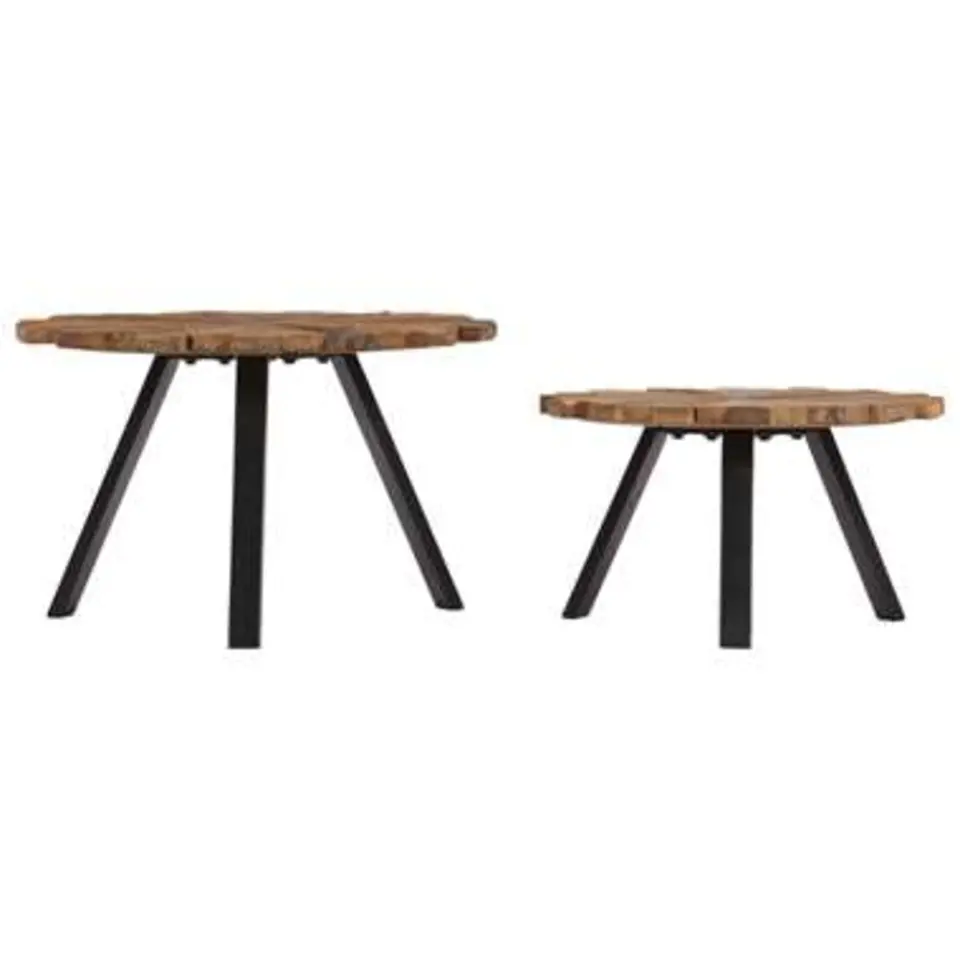 vidaXL - Salontafel - Bruin - Hout