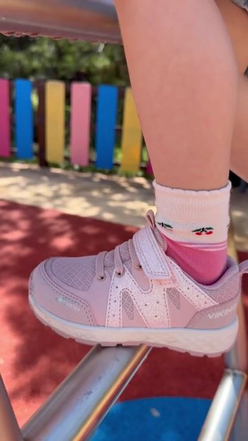 Viking Goretex Sko Barn – Vanntette Sneakers, Høst / Vår | Fun Glitter GTX 1V