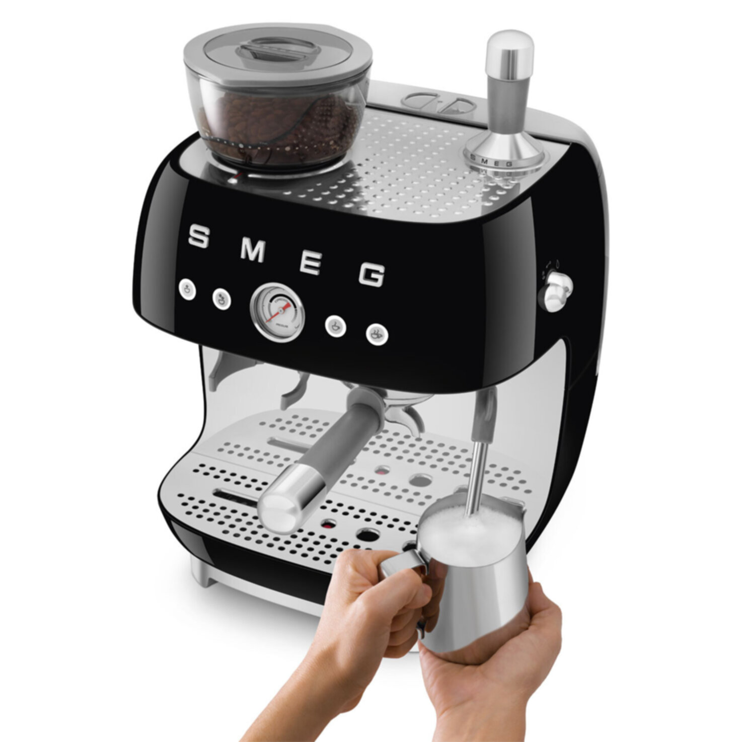 Smeg Espressomaschine EGF03RDEU Rot