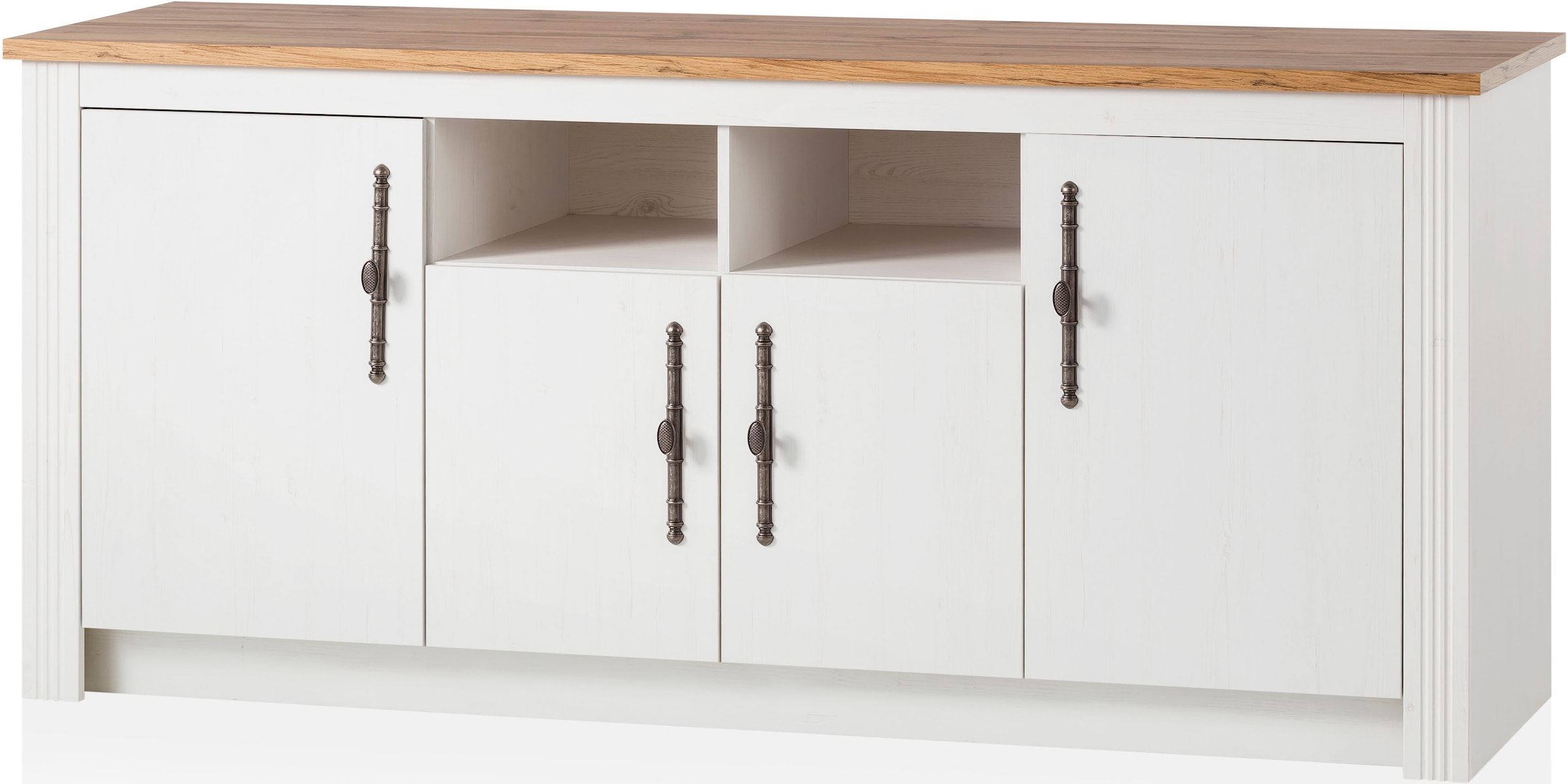 KOCHSTATION Spülenschrank »KS-Westminster« im romantischen Landhausstil, Breite 204 cm, exclusiv by Otto