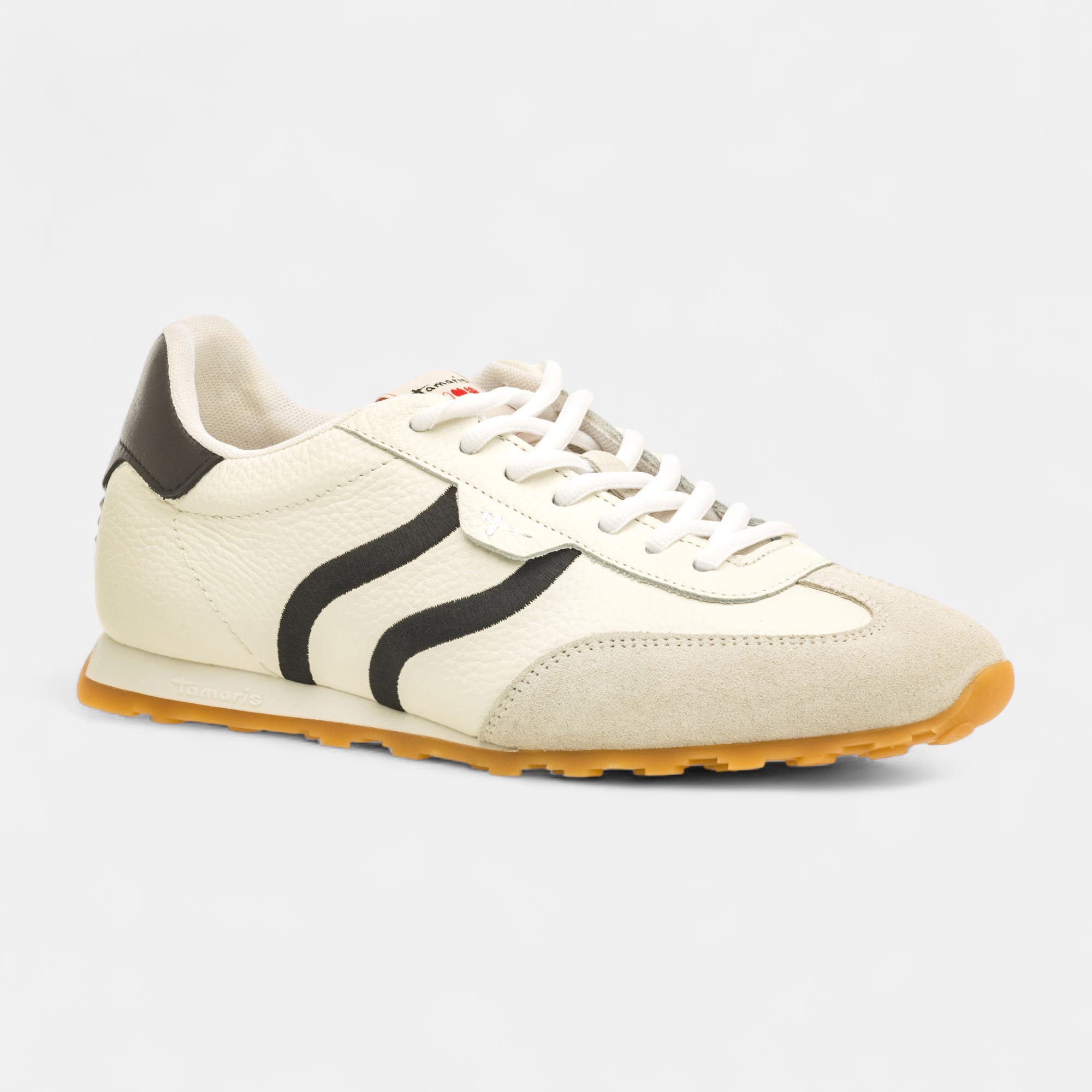 Baskets basses Femme en cuir blanc