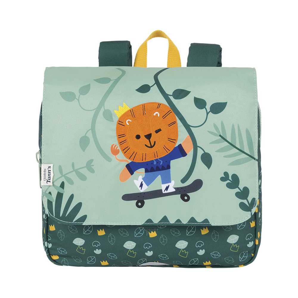 Cartable souple Jungle L'école des Tann's