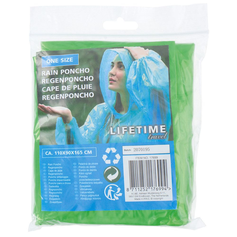 Poncho de pluie adulte