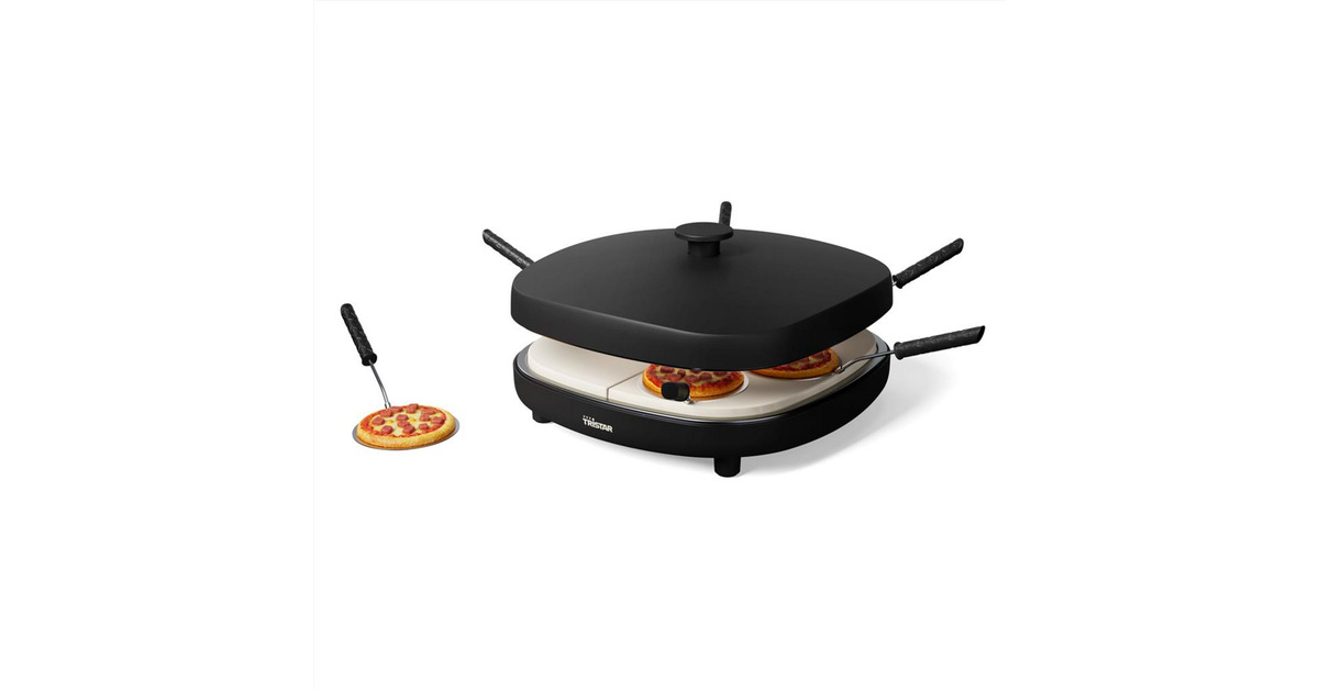 TristarPizza Family 6 pizzaoven  (Zwart, 1200 Watt, voor 6 personen)