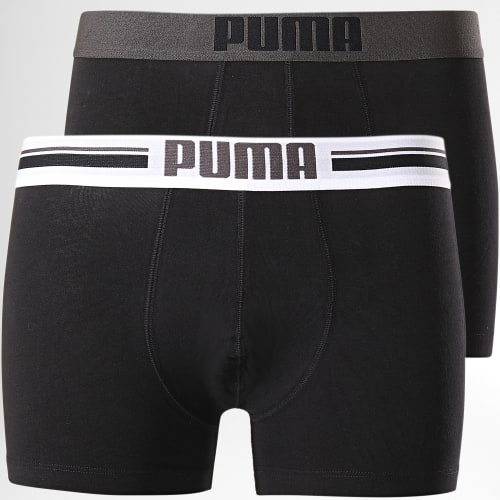 Lot De 2 Boxers 651003001 Noir Blanc Gris Anthracite