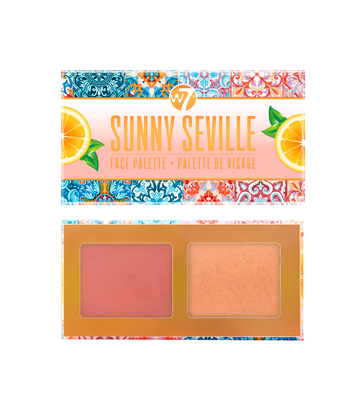 W7 - *Sunny Seville* - Paleta facial - Deep