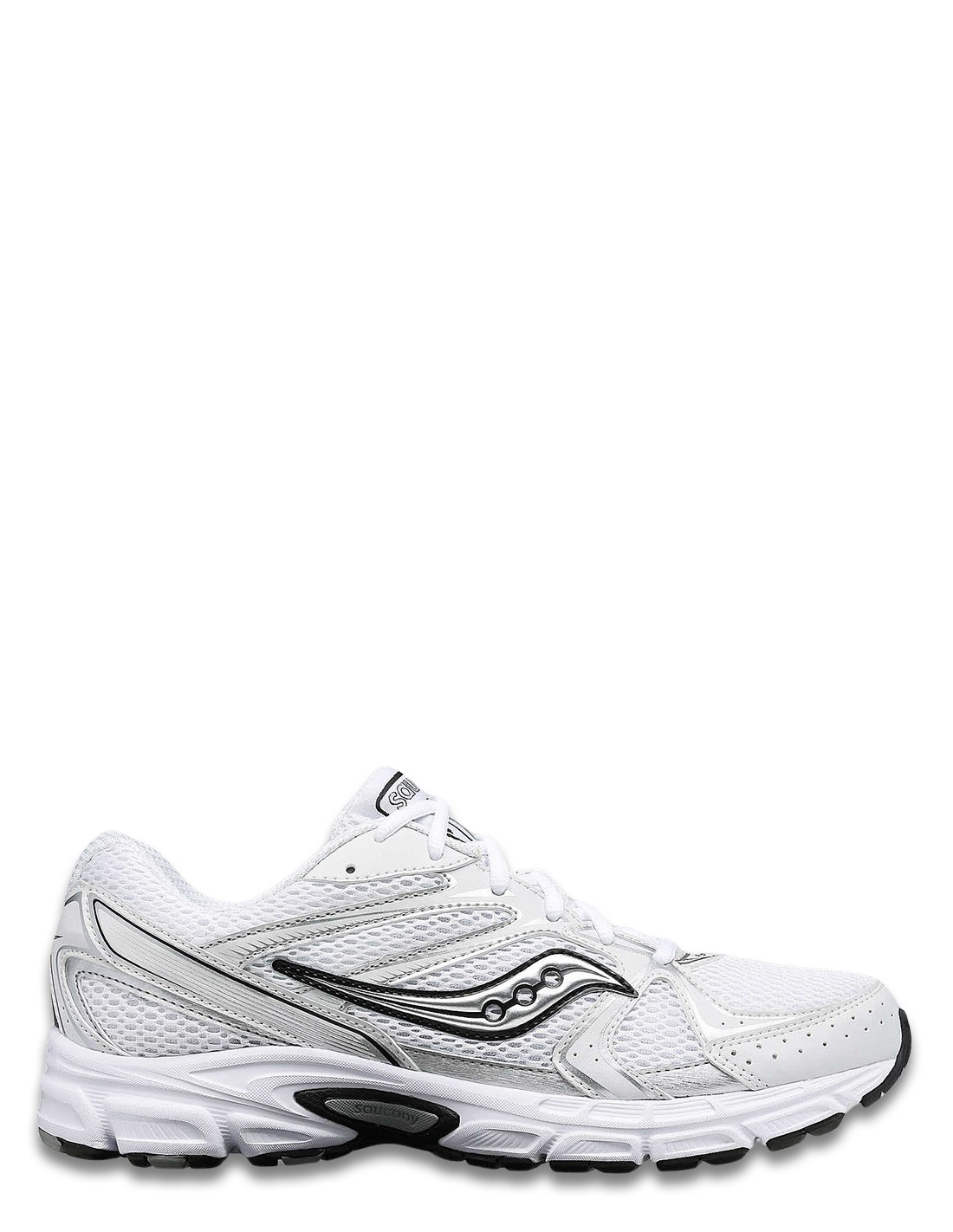 saucony Sneakers Mixte Ride Millennium Blanc/Argent