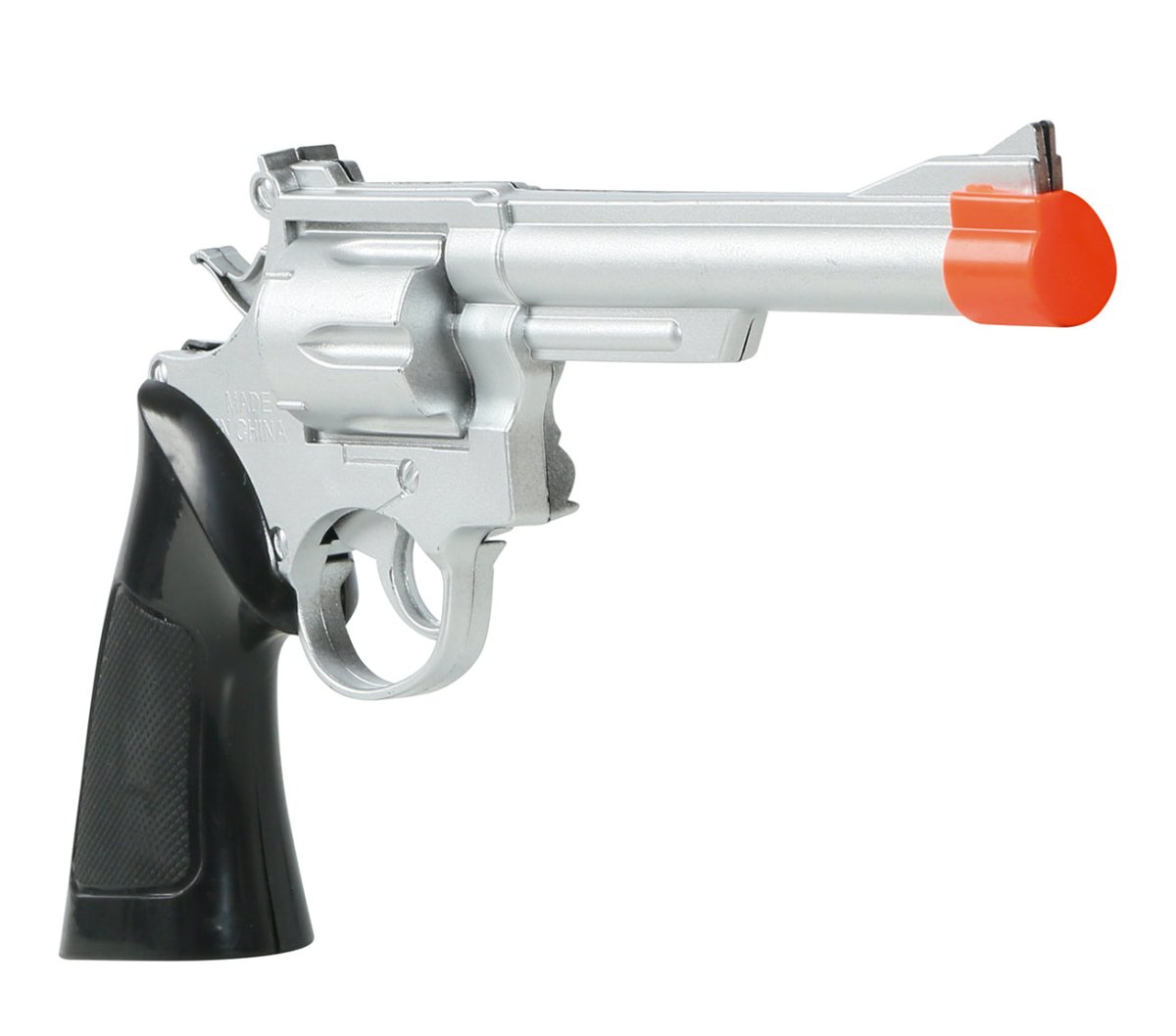 Cowboy Geweer Zilver 32cm