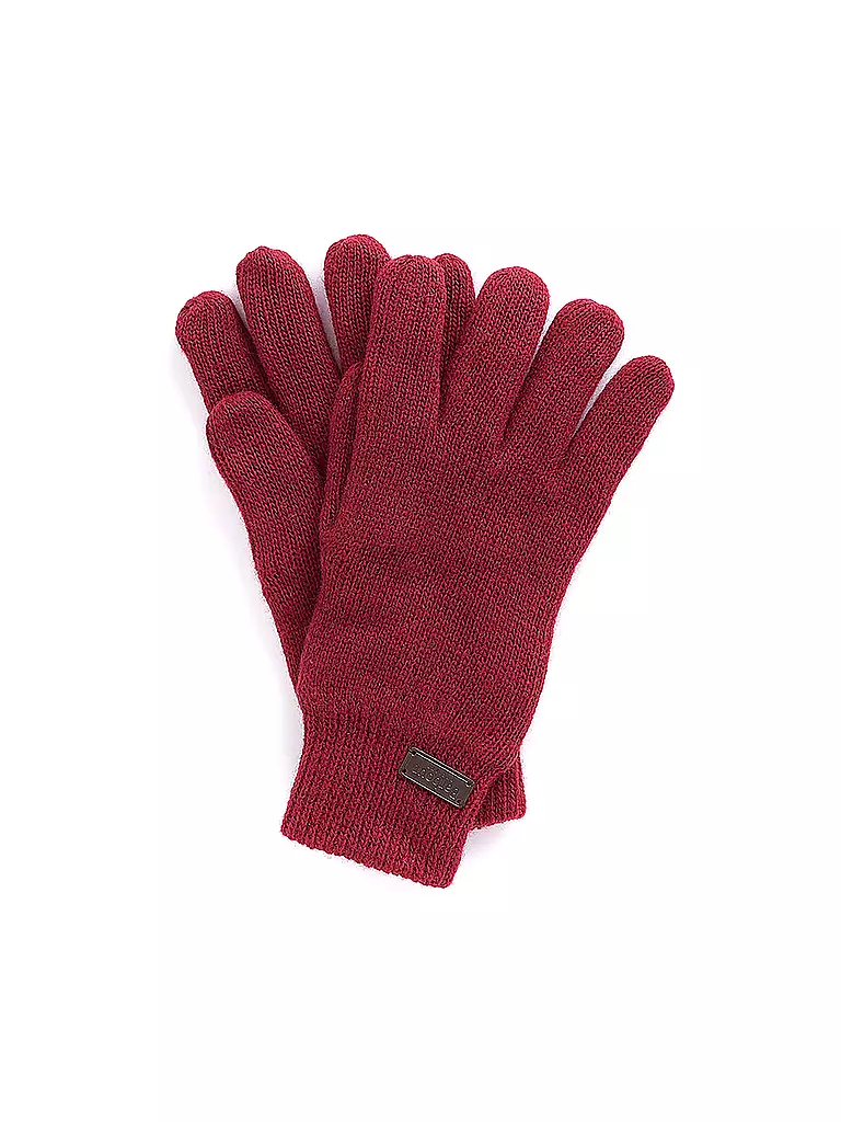 BARBOUR Handschuhe CARLTON rot