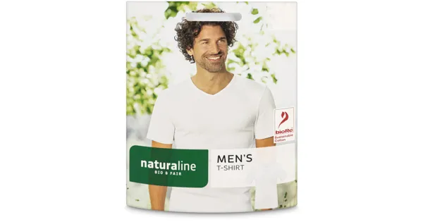 Naturaline Textil Herren Shirt weiss L