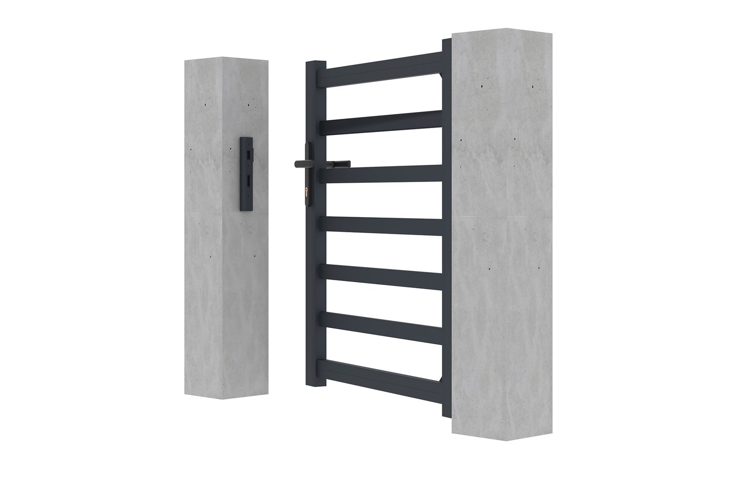 Aluminium tuinpoort 1m ANTELAO 100P110