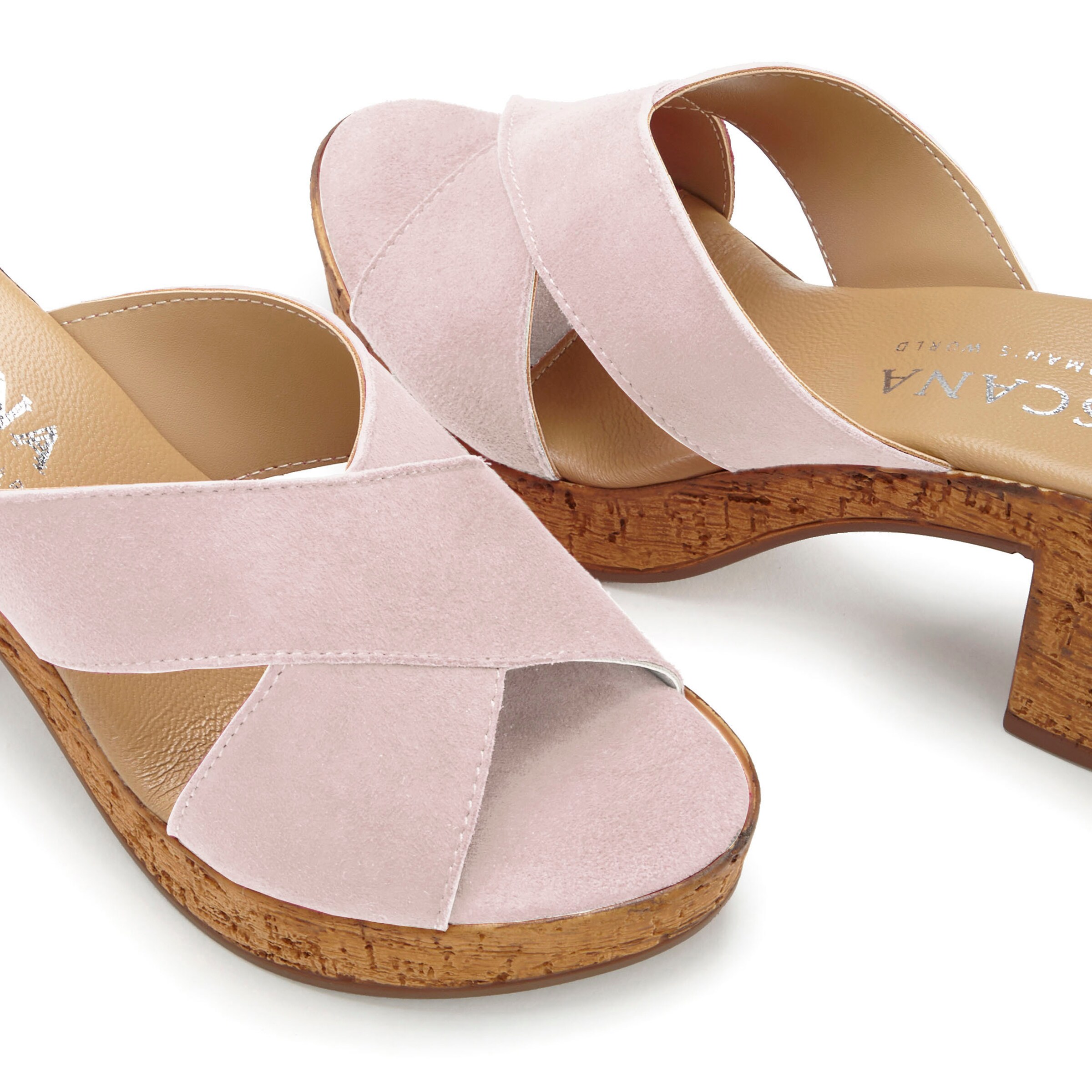 LASCANA Pantolette in rosé