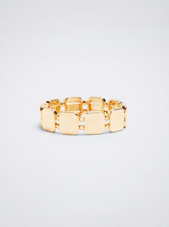Pulseira elástica dourada - Dourada