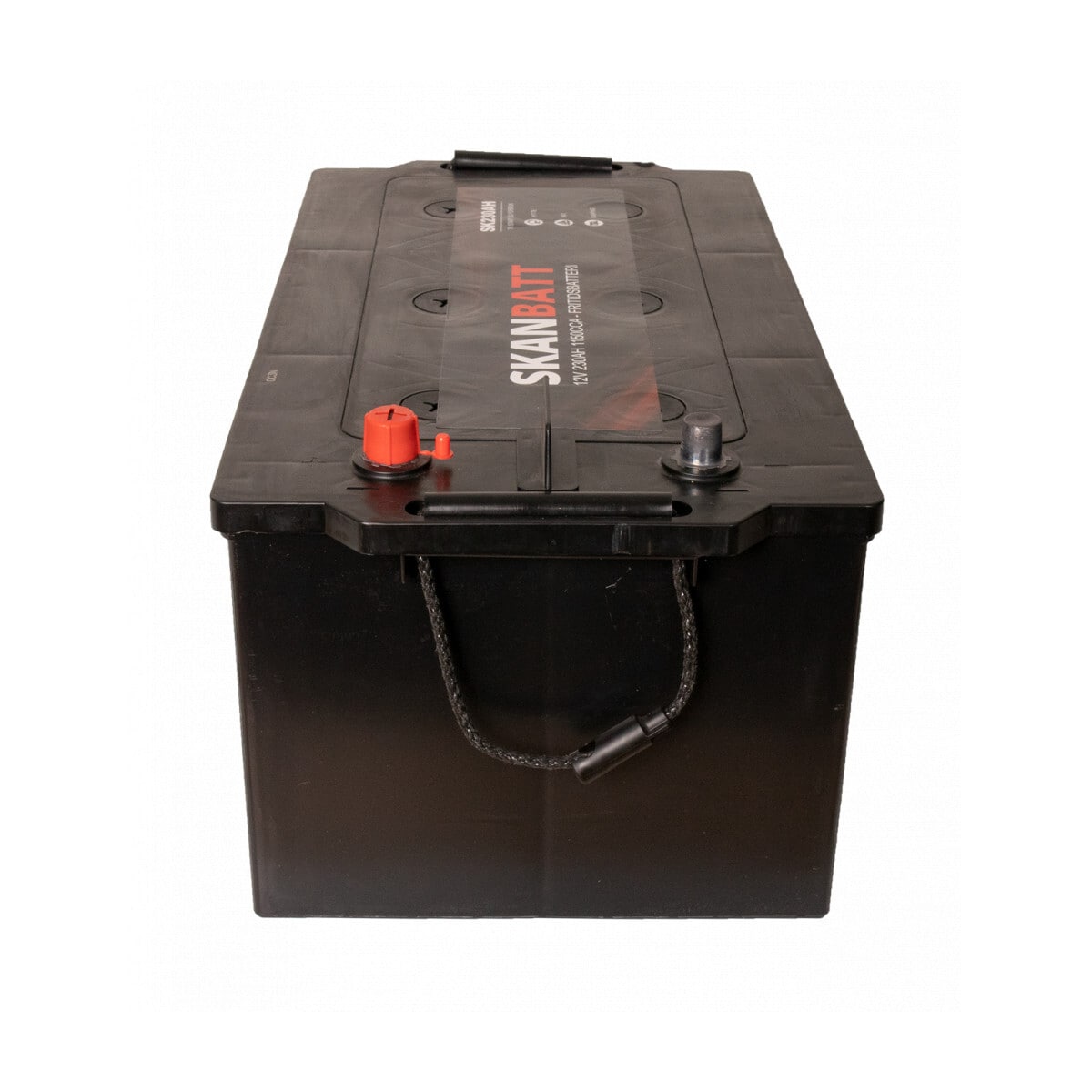 SKANBATT Fritidsbatteri 12V 230AH 1150CCA (513x276x210/242mm) +venstre