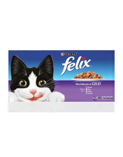 Felix Multipack Maaltijdzakjes Mixed Selection - Kattenvoer