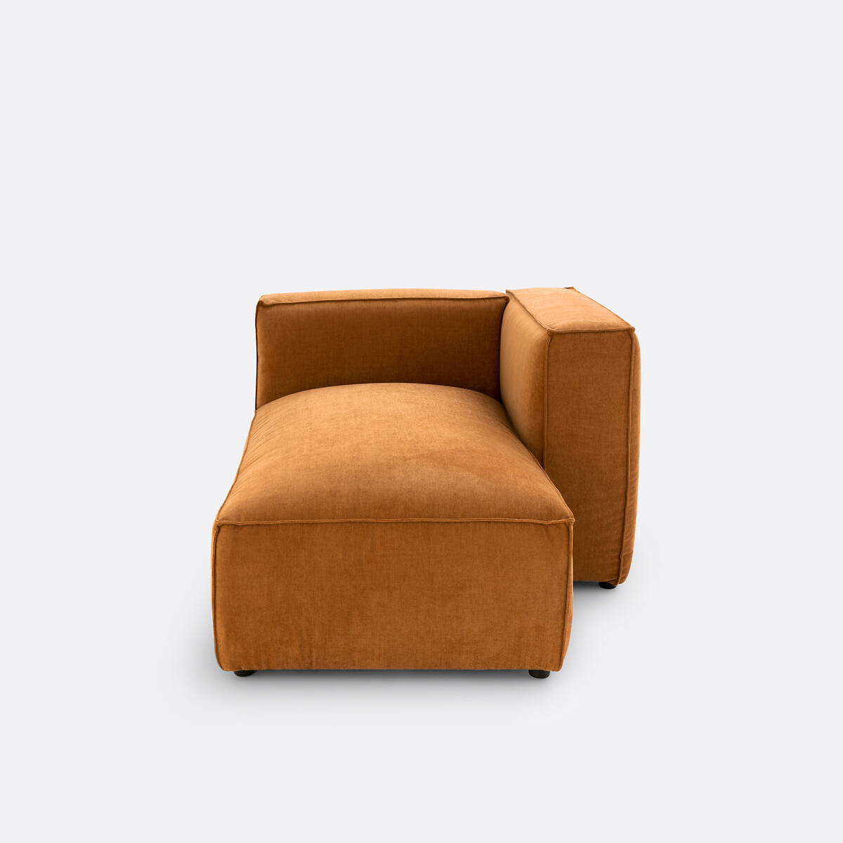 LA REDOUTE INTERIEURS<br>Cadeira modular de veludo texturizado, Seven