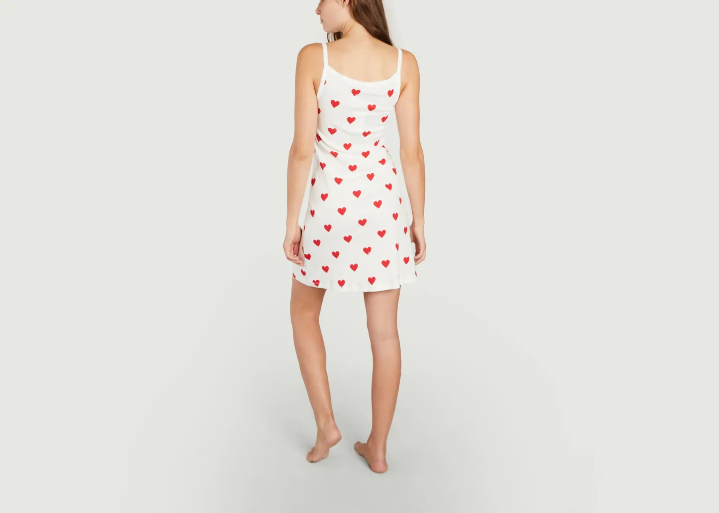 Robe à bretelles en coton Petit Bateau