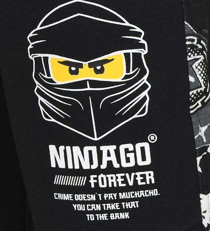 LEGO? Wear Sweatpants - Sort m. Print