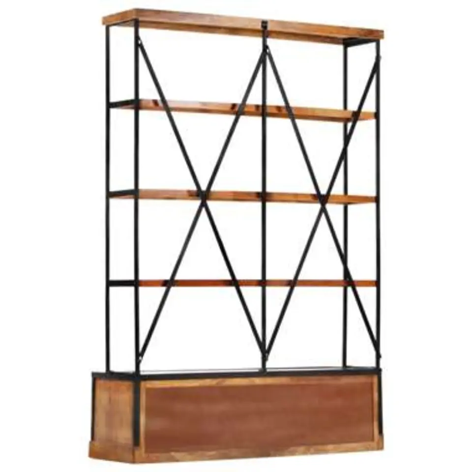 vidaXL - Boekenkast - Bruin - Hout