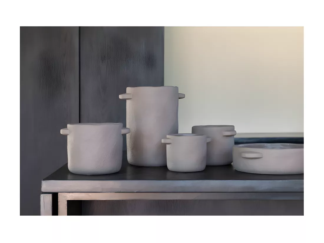 Cache-Pot en Ciment 