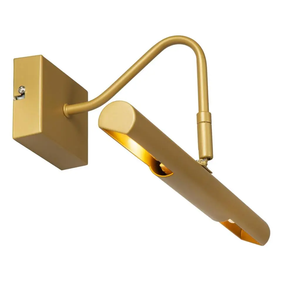 Lucide VINZ Schilderijverlichting - Mat Goud / Messing